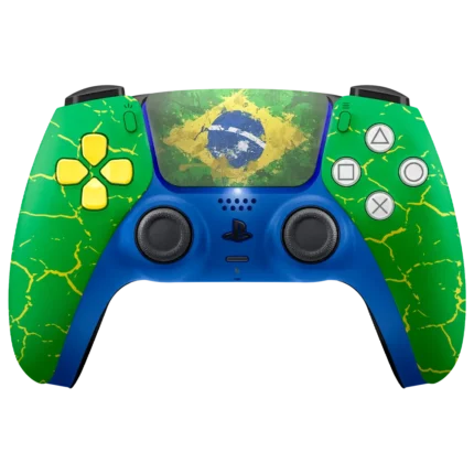 Controle PS5 Customizado FIFA 2026 - Brasil