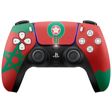 Controle PS5 Customizado FIFA 2026 - Marrocos