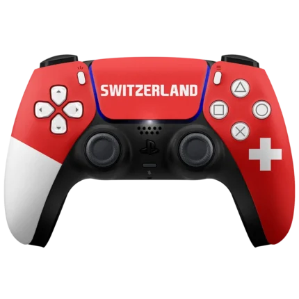 Controle PS5 Customizado FIFA 2026 - Suíça